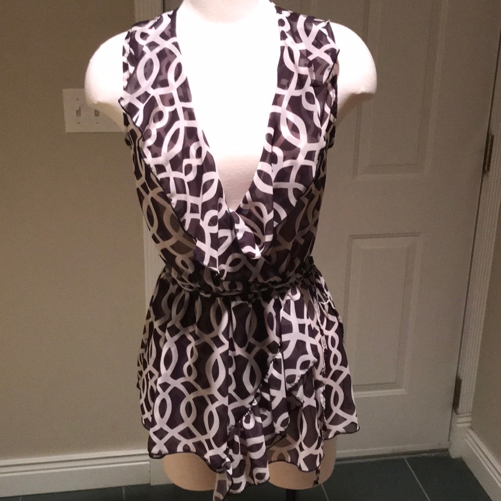 BLACK Sax Fifth Avenue blouse